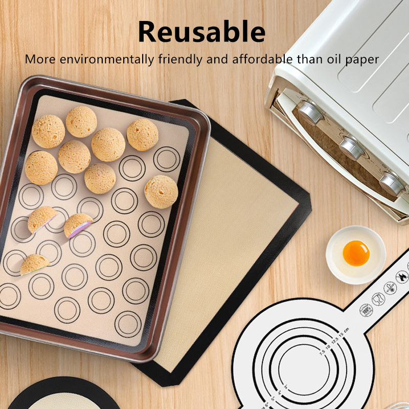 1Pc 42x29.5cm Silicone Baking  - đánh giá và giá Kitchen Baking Mat