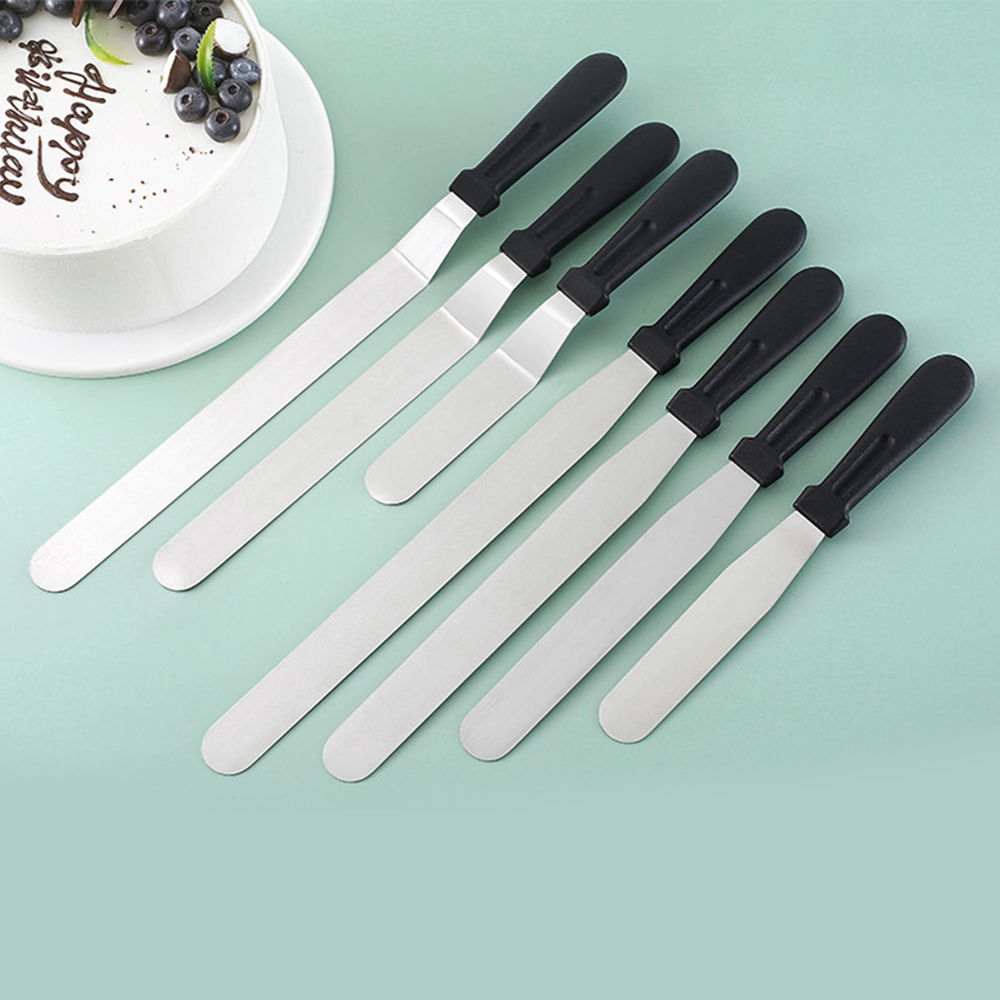 1PC Stainless Steel Cake Scrap - đánh giá và giá Offset Spatula Set