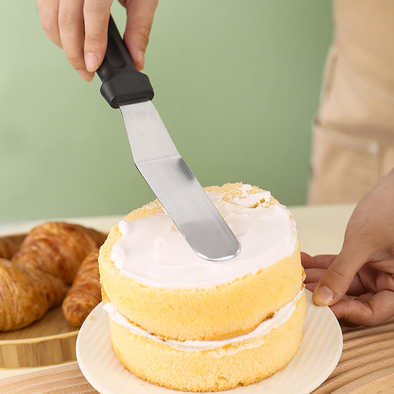 1PC Stainless Steel Cake Scrap - đánh giá và giá Offset Spatula Set