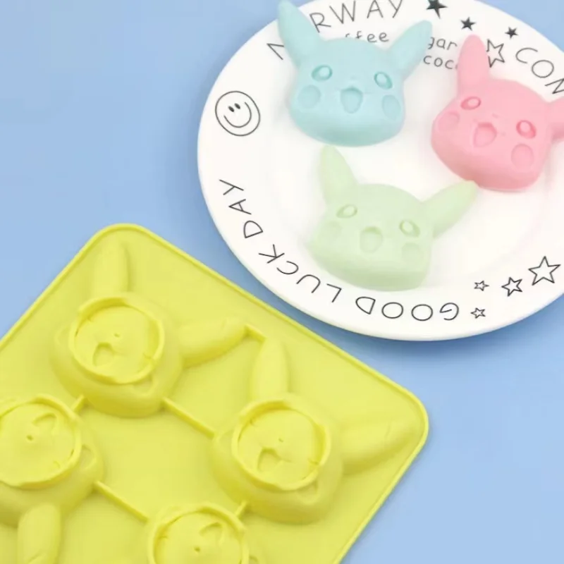 New Pikachu Silicone Chocolate - đánh giá và giá Kitchen Baking Molds