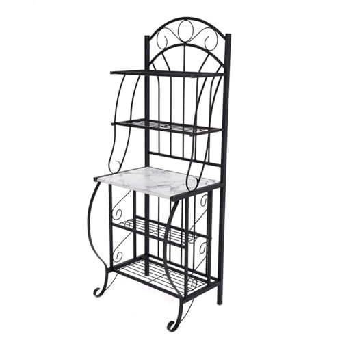 Five-Tier Black Metal Baker’s  - đánh giá và giá Kitchen Baker