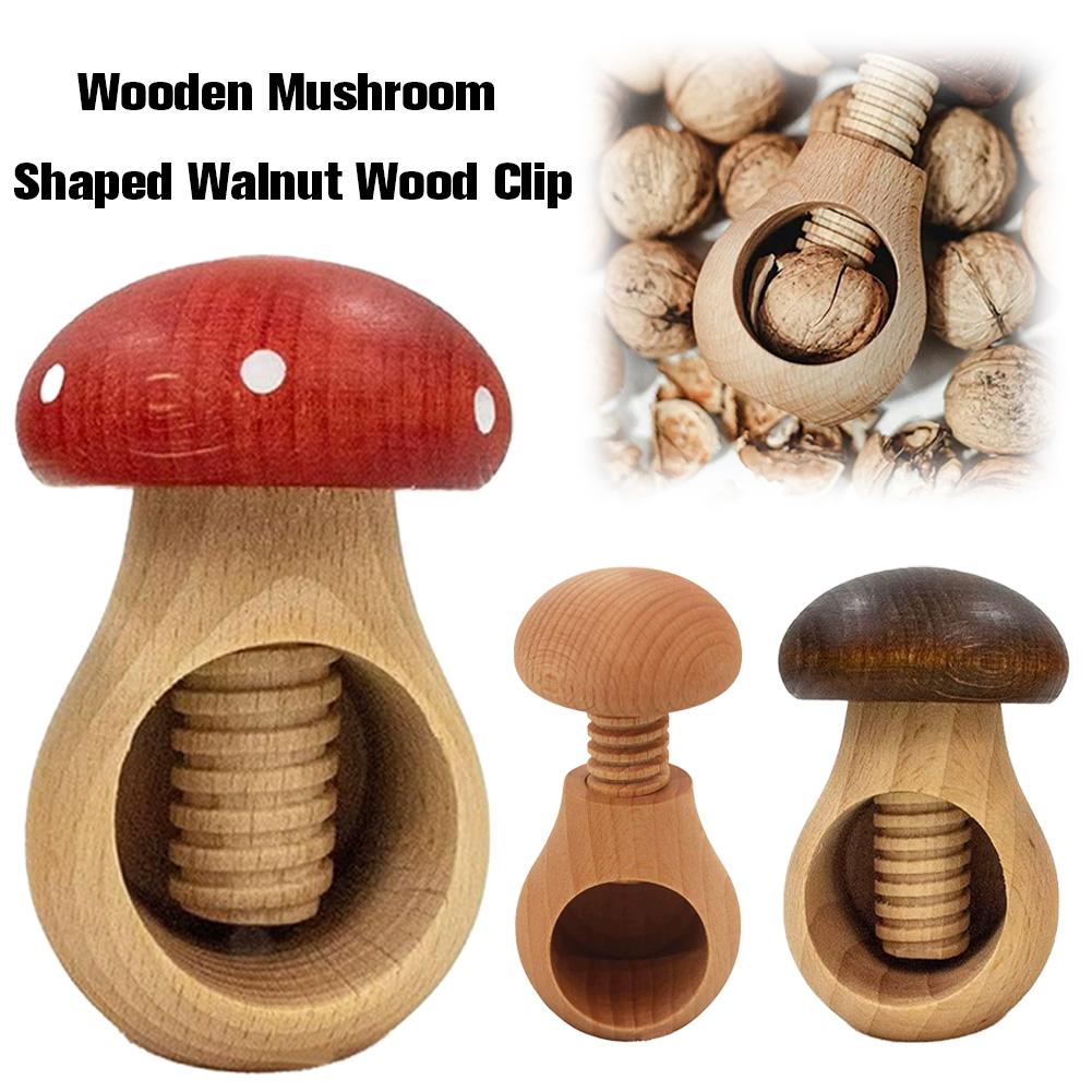 Creative Mushroom Shape Nutcra - đánh giá và giá Kitchen Jobs