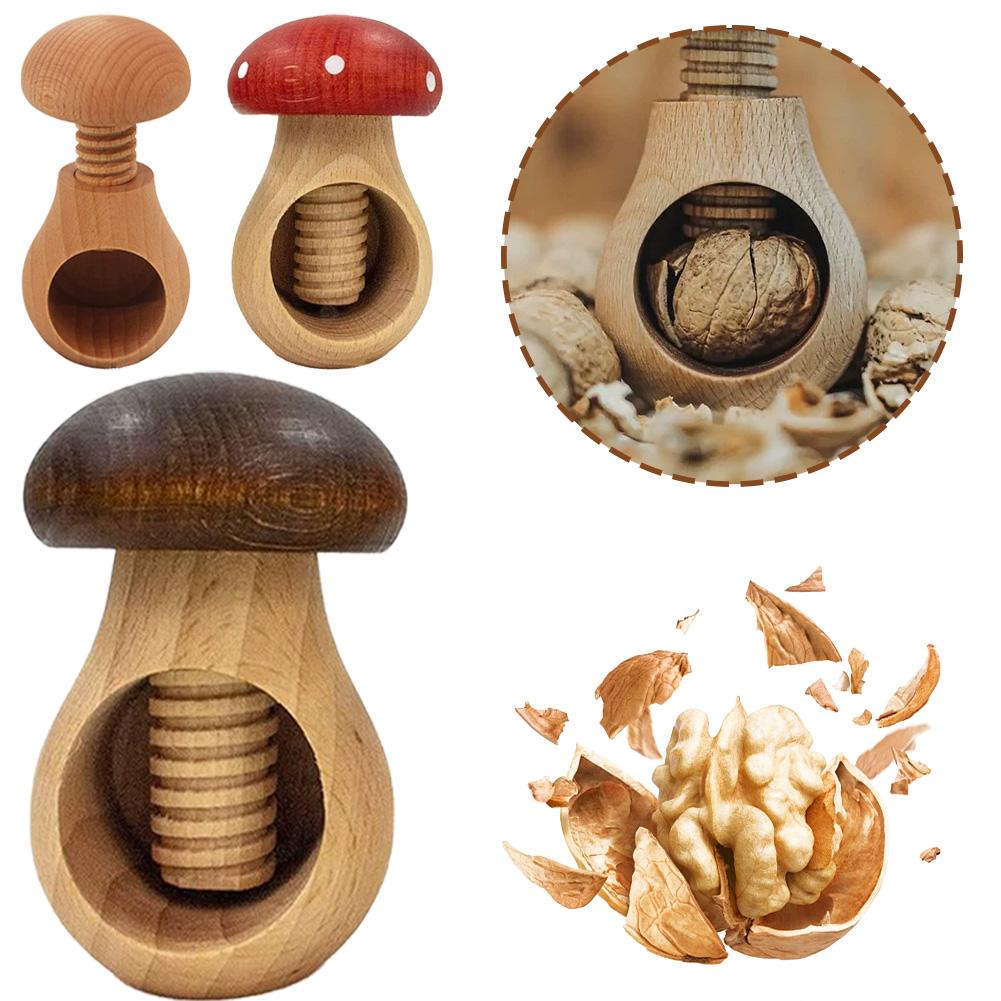 Creative Mushroom Shape Nutcra - đánh giá và giá Kitchen Jobs