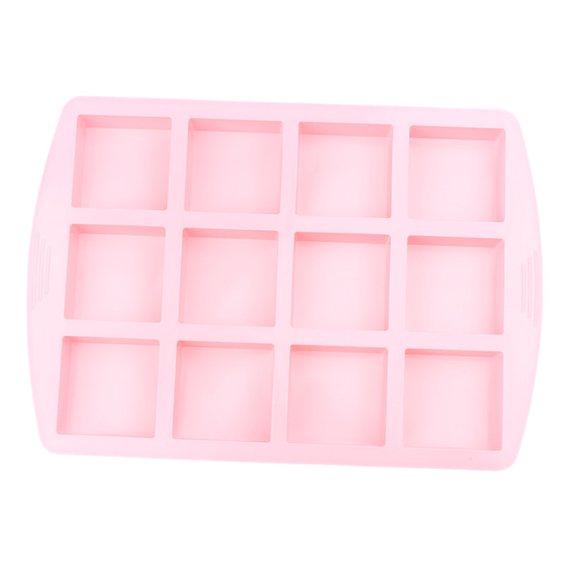 *1Pcs 12-Cavity Square Silicon - đánh giá và giá Kitchen Baking Molds