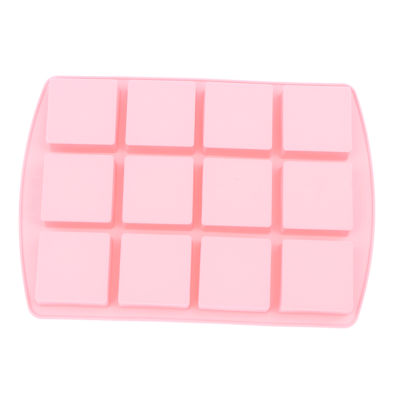 *1Pcs 12-Cavity Square Silicon - đánh giá và giá Kitchen Baking Molds