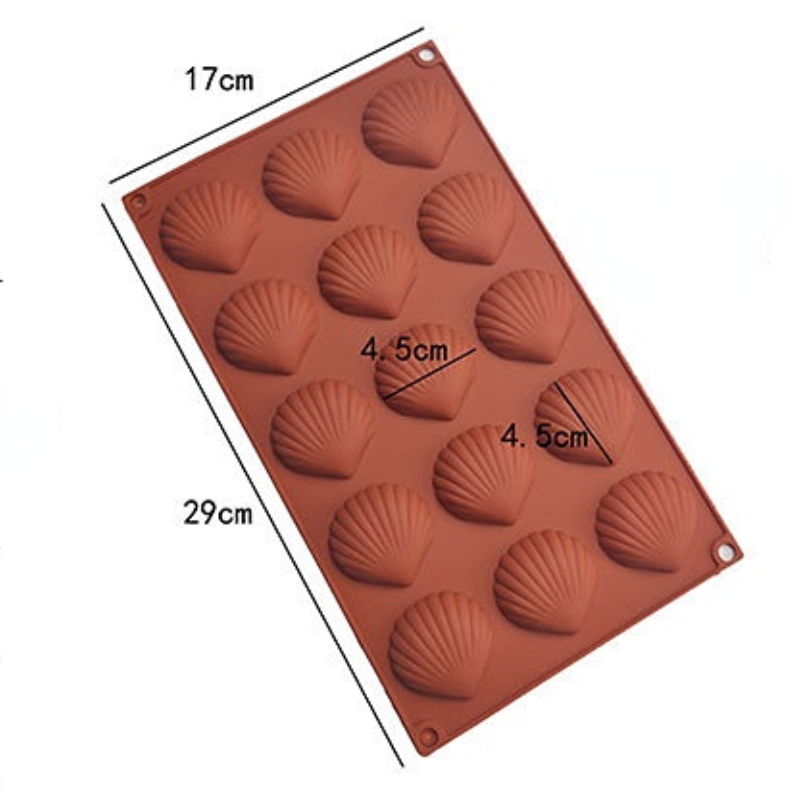 Food Grade Madeleine Cake Mold - đánh giá và giá Kitchen Baking Store