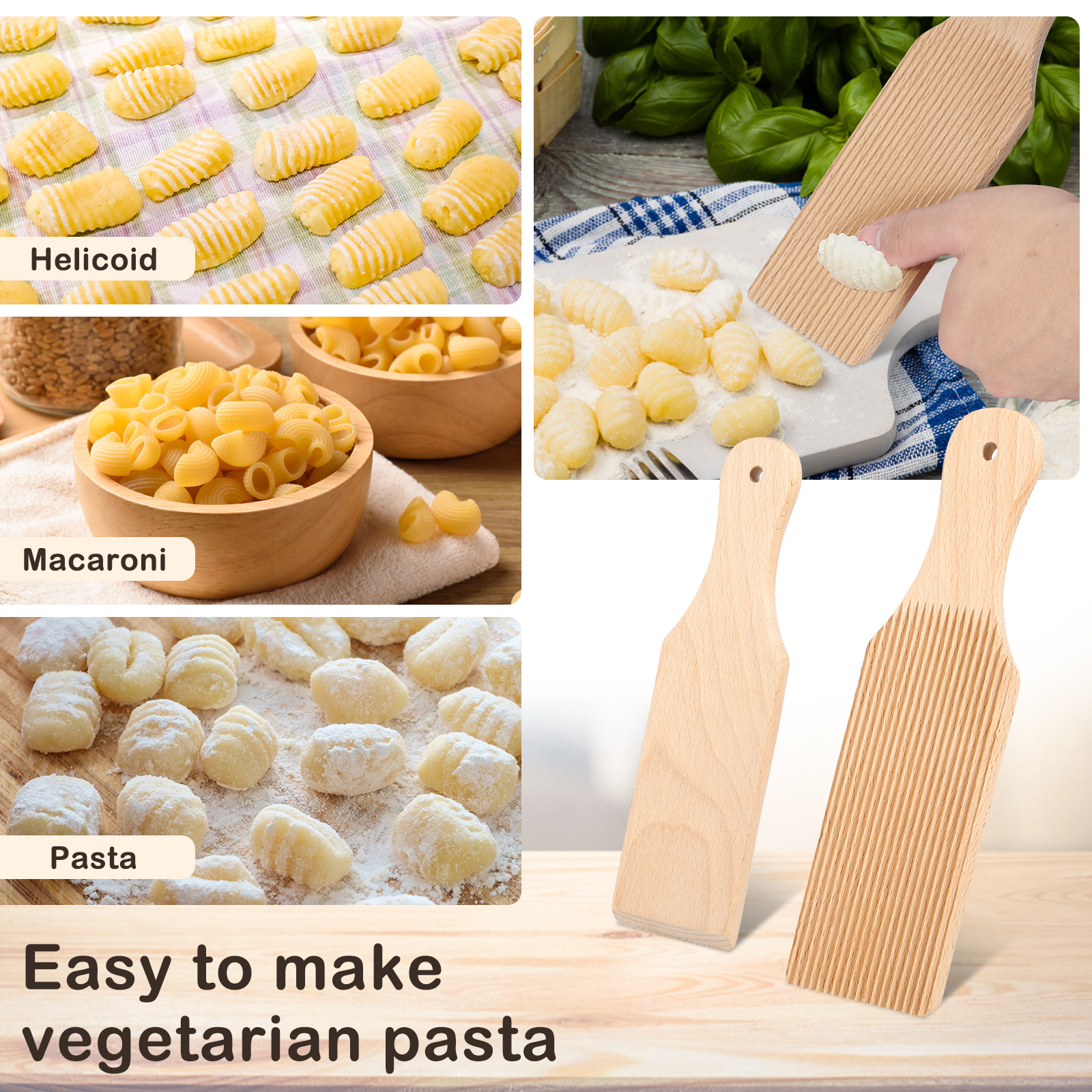 Wooden Gnocchi Board for Itali - đánh giá và giá Kitchen Baking Aid