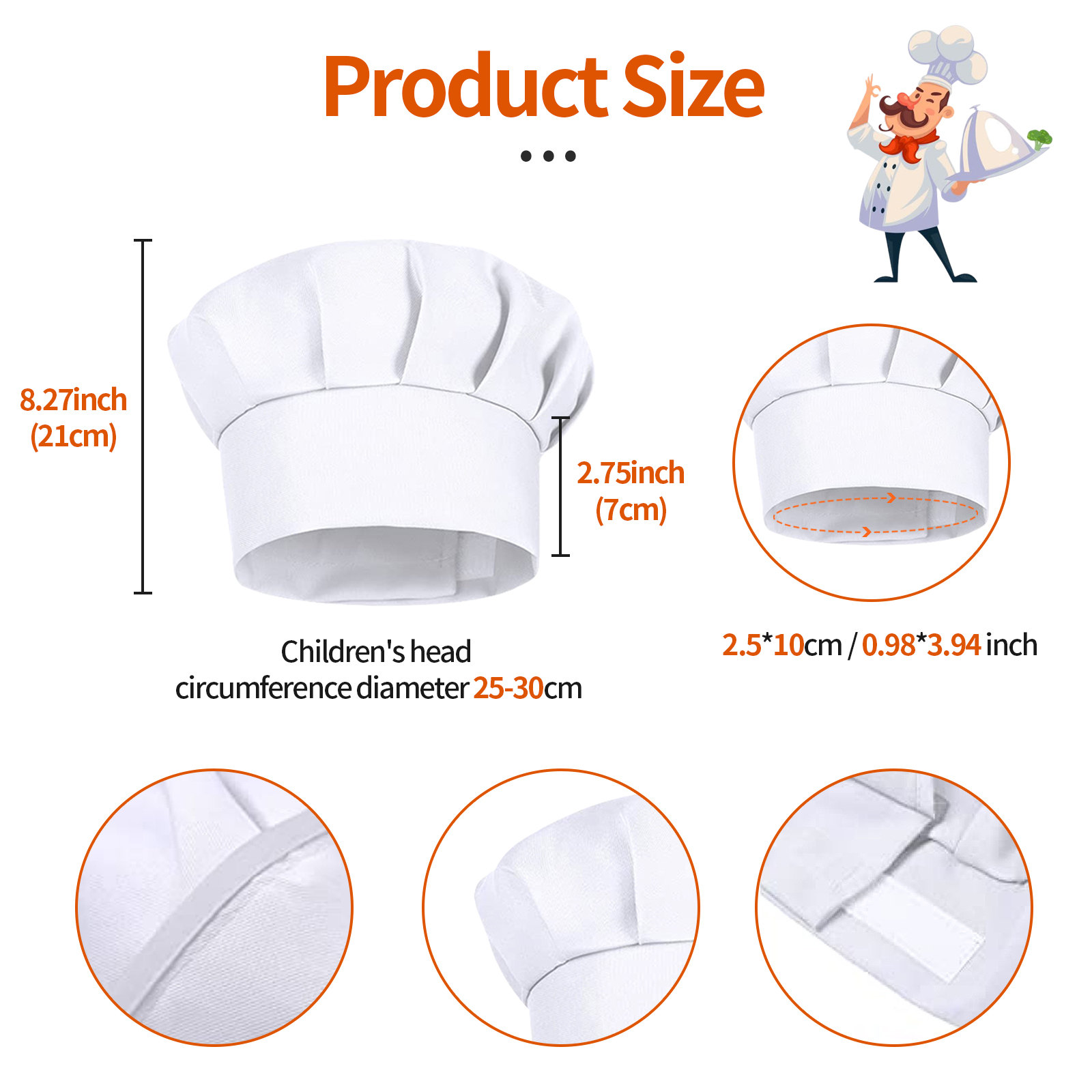 4pcs High 21cm Kid Baking Baby - đánh giá và giá Kitchen Baker