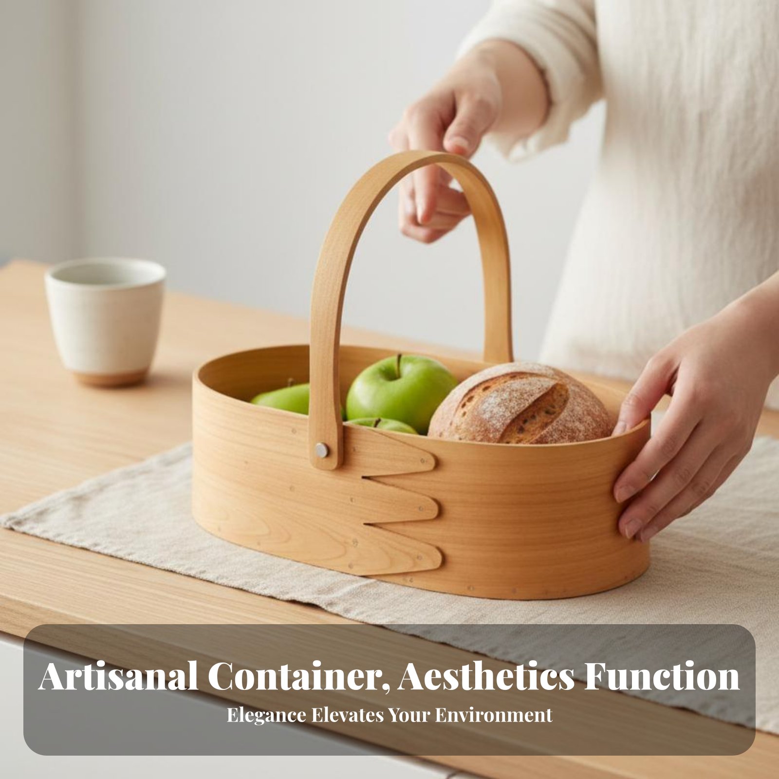 Handled Wood Chip Container Ja - đánh giá và giá Kitchen Baking Molds
